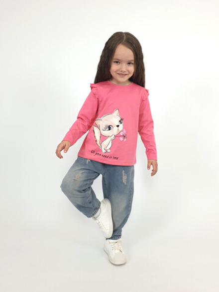 4-107-3 Джемпер для девочки