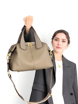 женская сумка на плечо из натуральной кожи