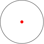 Коллиматор HS503R, поворотный регулятор, Holosun