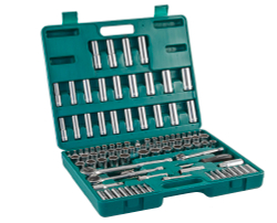 S05H48107S Набор инструмента универсальный 1/4", 3/8" и 1/2"DR, 107 предметов