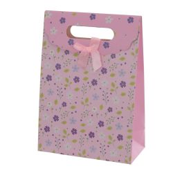 GAEM Пакет подарочный (бумага 210г/м2, блок микс 12шт), L19 W9 H27 см, 4в.