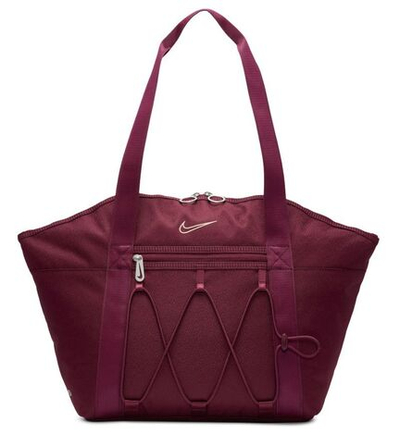 Сумка спортивная Nike One Training Tote Bag - night maroon/night maroon/guava ice