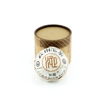 Shu Pu'er 2006 "Haiwan Tocha z Yunnan" Roślina Haiwan 100 g