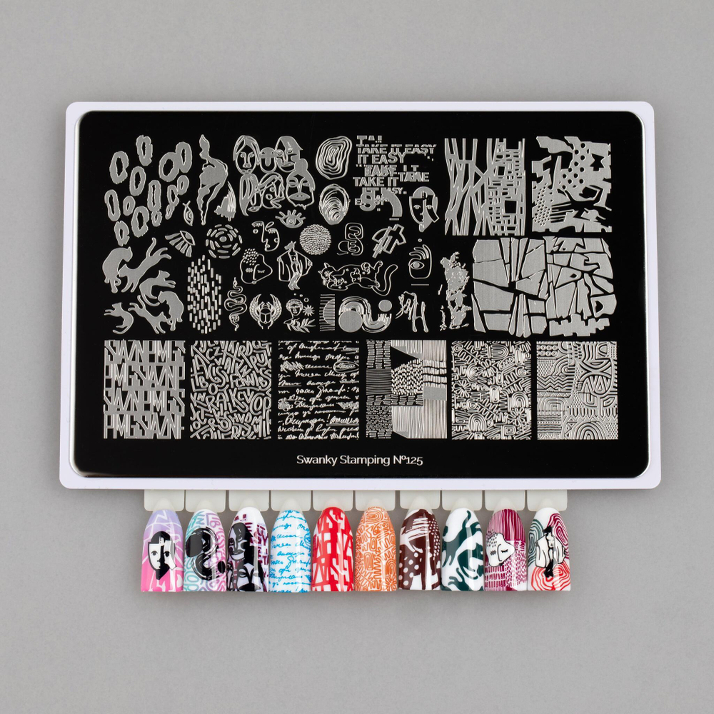 Пластина Swanky Stamping & tsapok_nails 125
