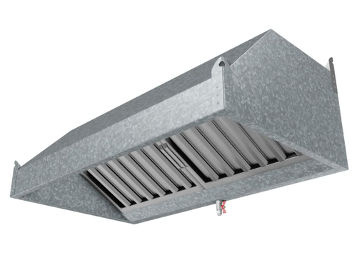 Зонт оцинкованный пристенный ЗВЦ 03 ,900х900х400