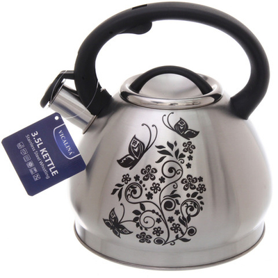 Чайник из нержавеющей стали 3,5л «Vicalina» с рисунком VL-2002