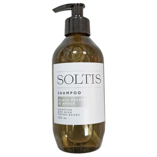 Шампунь "Soltis" Black pepper & Amber 300мл (432335)