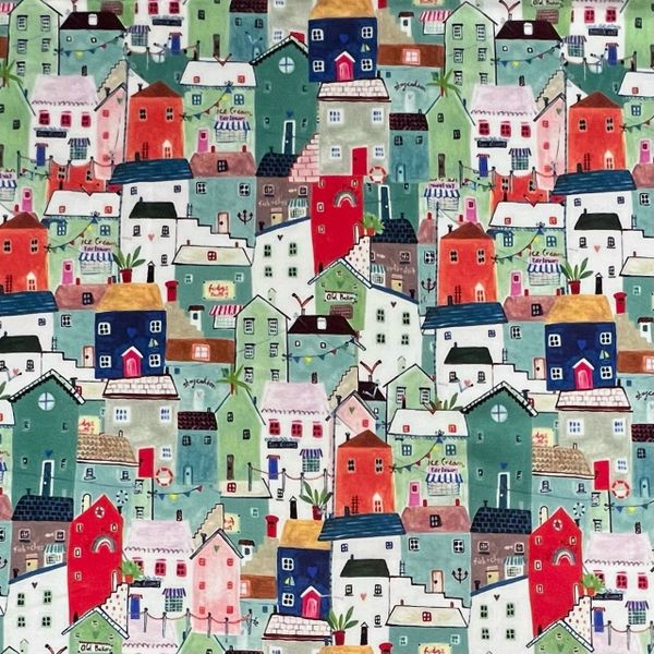 В ПУТИ, ДОМА, БИРЮЗОВЫЙ, КРАСНЫЙ - 100% хлопок 1