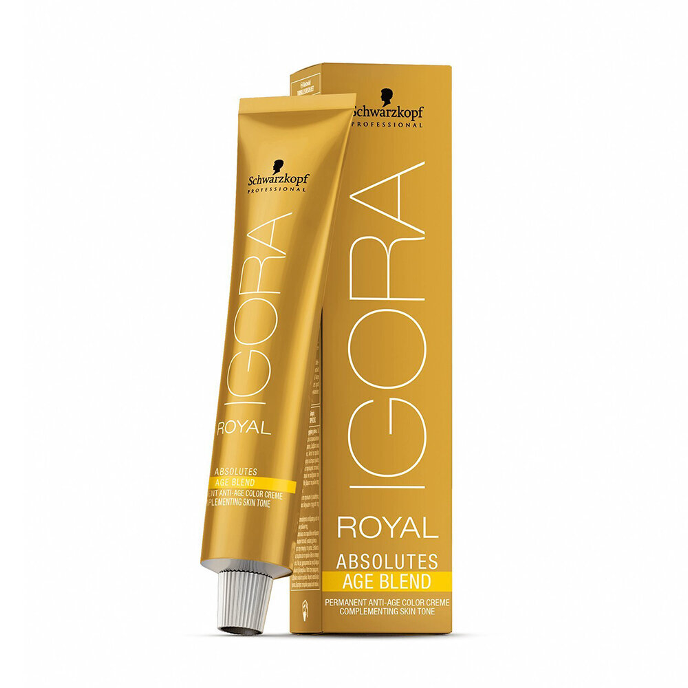 Краска Schwarzkopf Igora Royal Absolutes Age Blend 6-460 (темный русый бежевый шоколадный) – 60 мл