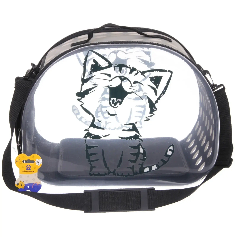 Сумка - переноска для животных «Малыш Юки», цвет как на фото, 42*28*32/до 13кг (пакет и лейбл)