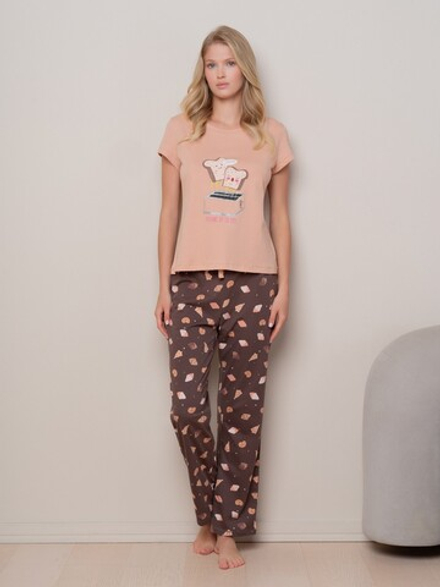 Домашняя пижама Indefini (Арт. 4254TBC)