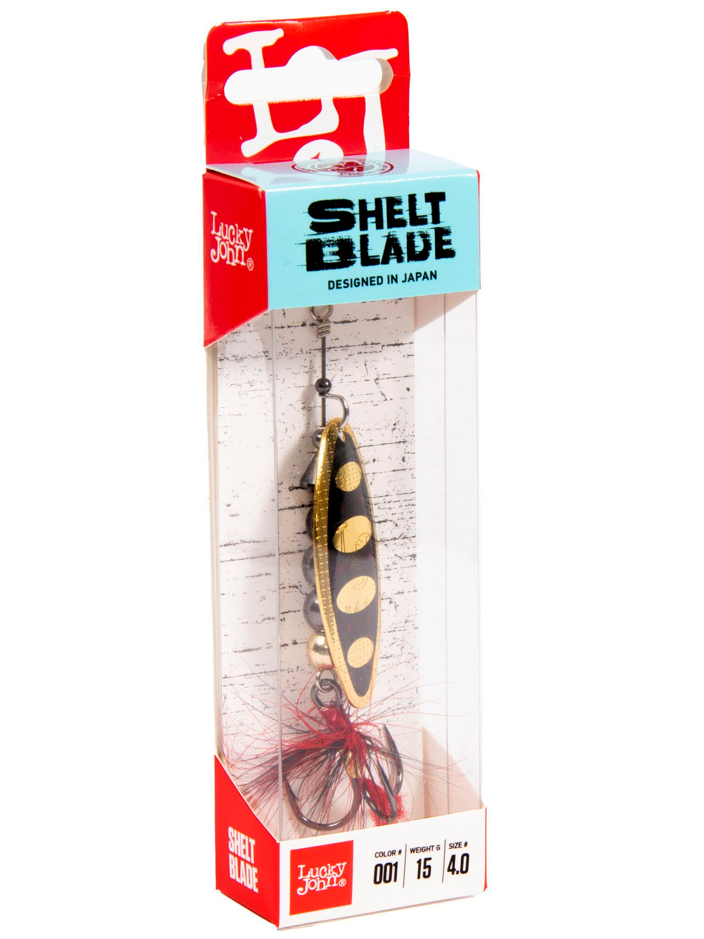 Блесна вращ. Lucky John SHELT BLADE 4 15,0г 001