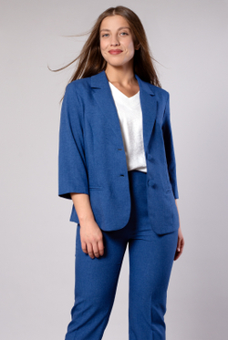 Жакет женский 3736зп, Деним #259Ден043736зп