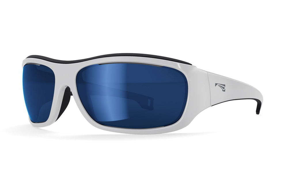 Спортивные очки LiP Tide / Stone White - Black / Zeiss / PA Polarized / Gun Blue Smoke