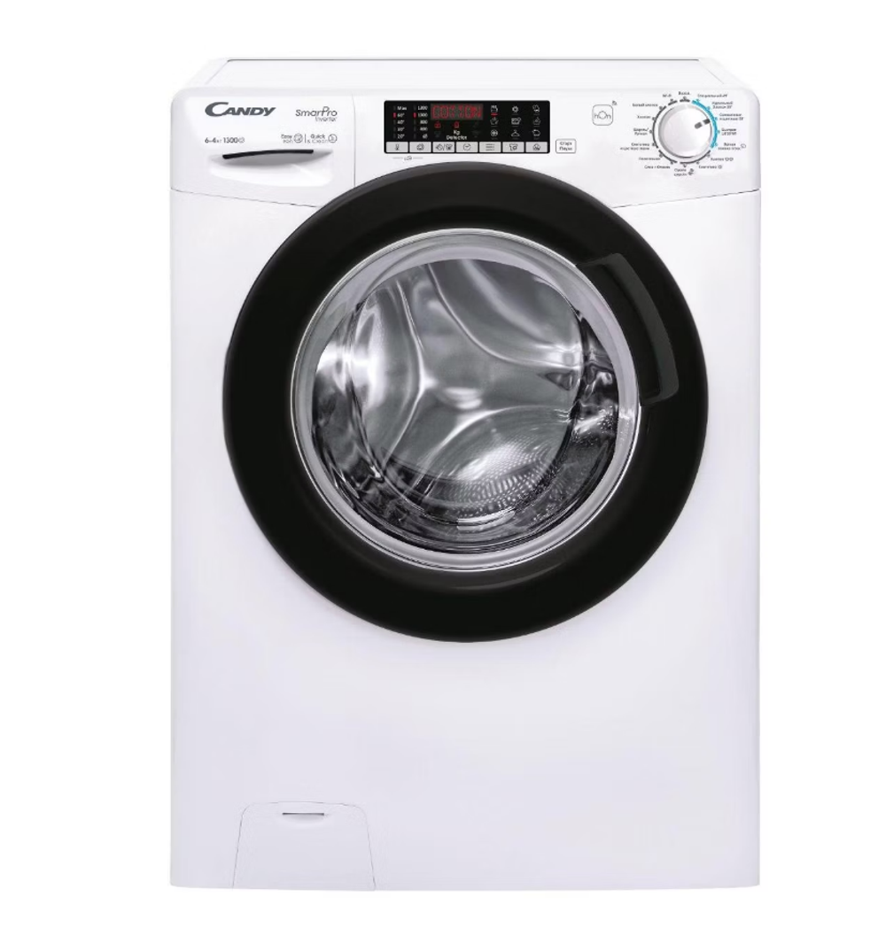 Стиральная машина с сушкой CANDY Smart Pro Inverter CSOW43646TWMB-07 (h)
