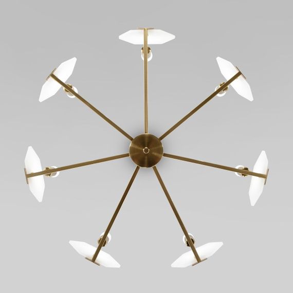 Потолочная люстра Eurosvet Marble 60158/7 латунь