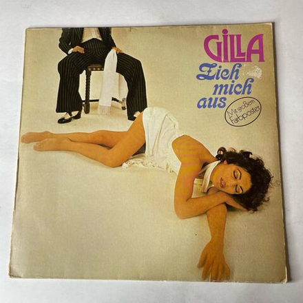 Винтажная виниловая пластинка LP Gilla, Zieh Mich Aus (Германия 1977)