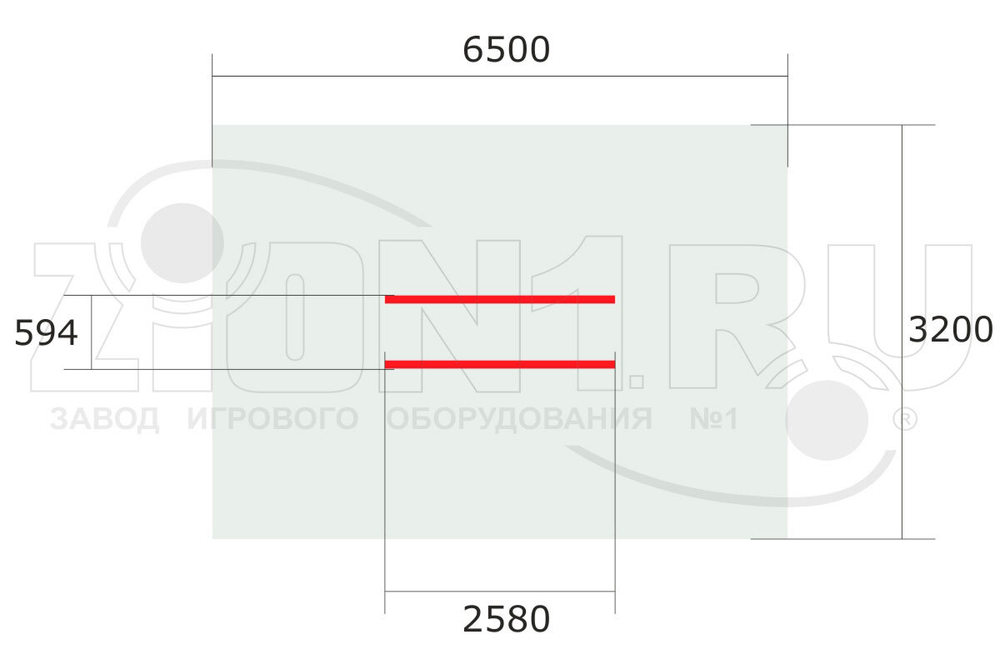 Брусья параллельные 1.5