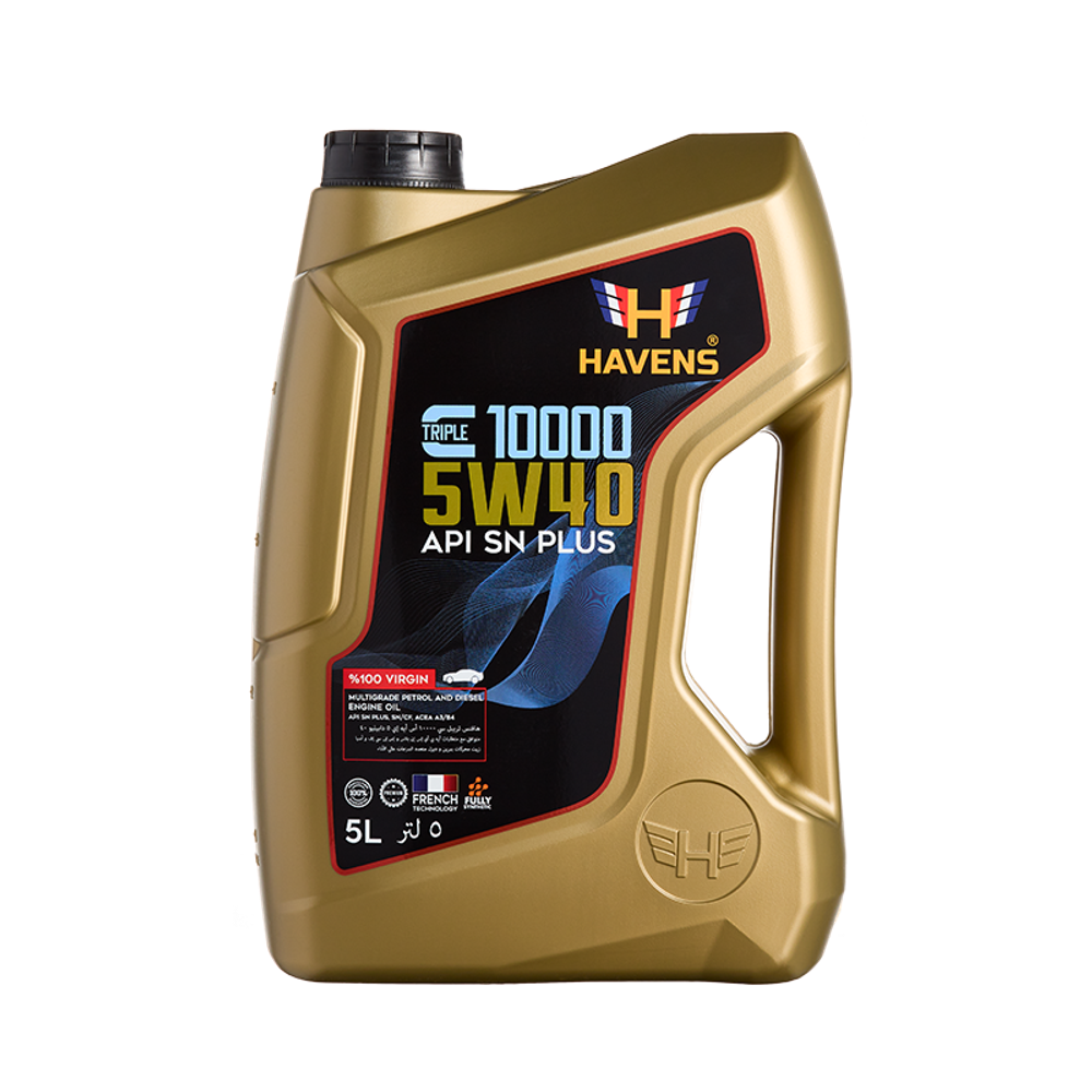 HTC5W40SNP5 Havens Triple C SAE 5W40 API SN PLUS, SN/CF, ACEA A3/B4 5L