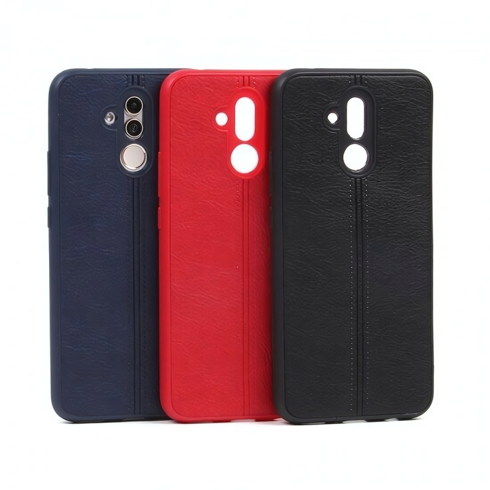 Панель из экокожи для Huawei Mate 20 lite, 010498 Красный