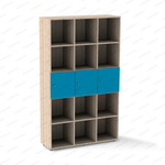 дуб сонома/синий односторонний