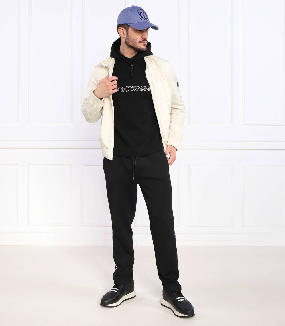 Худи Emporio Armani - черный(3R1MBC 1JHSZ)