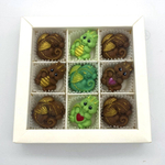 Пластиковая форма для шоколада Дракон с пузиком 45 мм (4 ячейки)