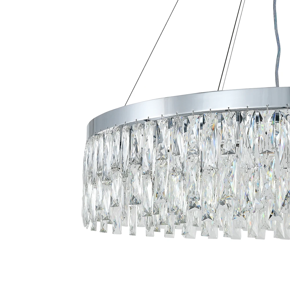 Подвесная люстра Indigo ANNA 12029/18P Chrome V000498
