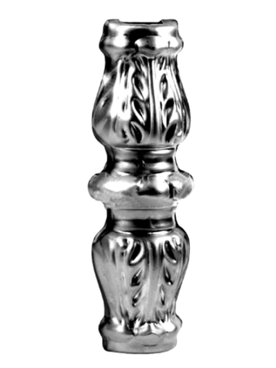 Кованый элемент Вставка в балясину, 126x35,отв:12 (1мм) вес: 0.065 кг.