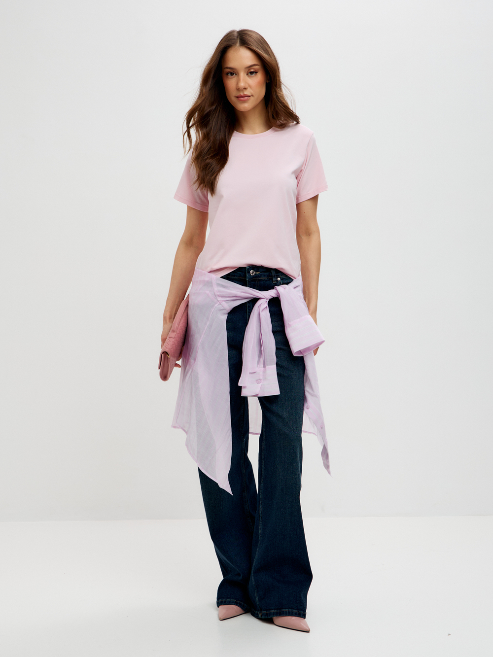 Прямые джинсы