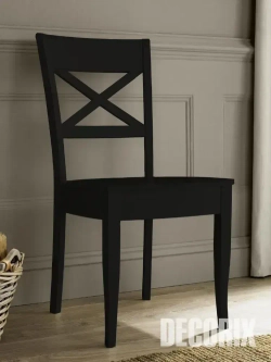 Краска аэрозольная черная матовая акриловая DECORIX - эмаль в баллончике для любых поверхностей 210 мл