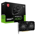 Видеокарта MSI GeForce RTX 4060 TI VENTUS 2X BLACK 16G OC, 16G GDDR6 128-bit HDMI 3xDP RTX 4060 TI VENTUS 2X BLACK 16G OC