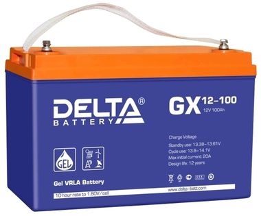 Аккумуляторы Delta GX 12-100 - фото 1