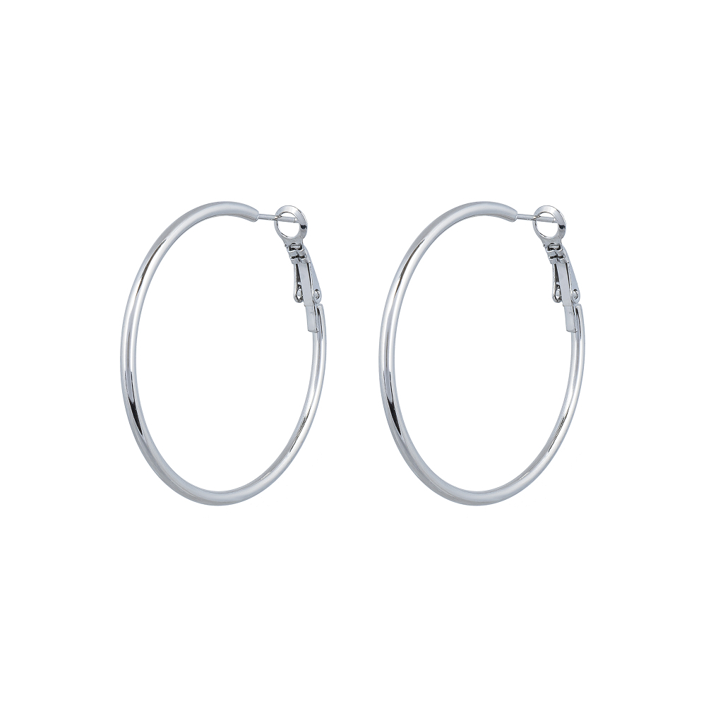 Серьги Fiore Luna Кольцо 40 мм AWE2950-S-2-40mm