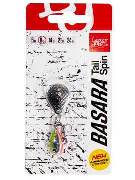 Тейл-спиннер Lucky John BASARA TAIL SPIN 08.0г 015 в блистере
