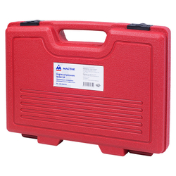 МАСТАК (120-20012C) Манометр для измерения давления масла, 0-21 бар, комплект адаптеров