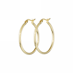 Серьги конго Gold