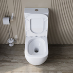 Унитаз-компакт безободковый со смывом TORNADO BelBagno LUCE-TOR