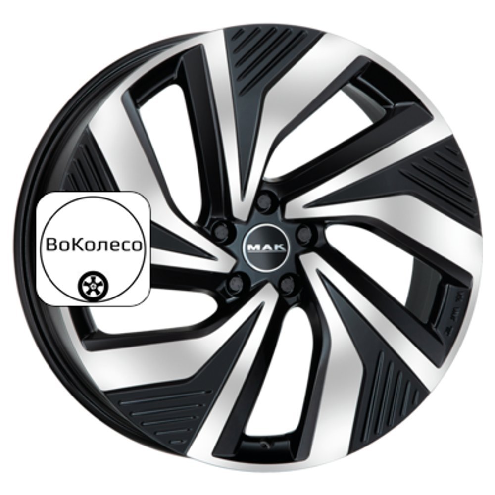 8x19/5x114,3 ET40 D64,1 Electra Black mirror MAK