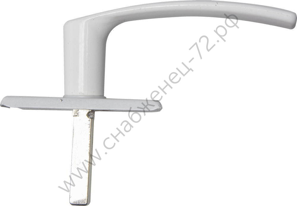 РО1 покрытие полимерное, цвет белый, оконная поворотная ручка (37720)