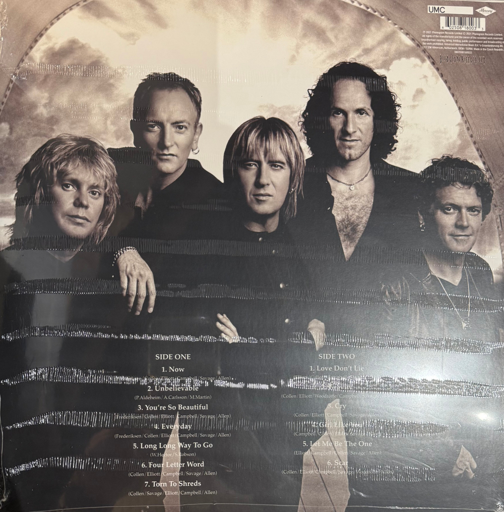 Виниловая пластинка Def Leppard ‎– X LP
