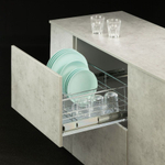 Сушка в нижнюю базу 600мм c поддоном с доводчиком — купить в Якутске | Все для мебели