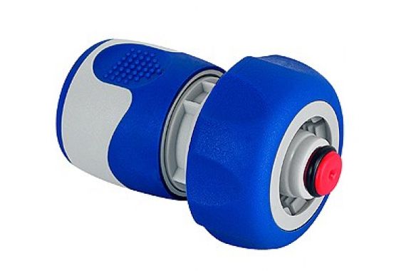 Коннектор шланг 3/4&quot; (19мм) аквастоп пласт Green Apple 27979