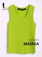 Майка для девочки в рубчик