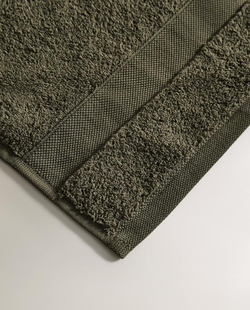 ZARA HOME ПОЛОТЕНЦЕ ИЗ ХЛОПКА ВЫСШЕГО КАЧЕСТВА, ХАКИ