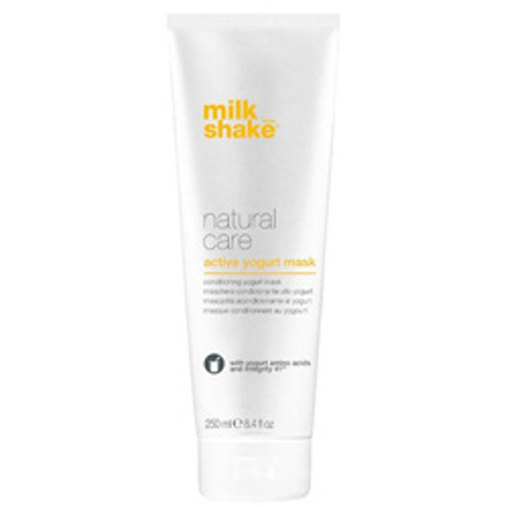 Milk Shake/ Natural Care Active Yogurt Mask/ - Маска восстанавливающая поврежденные волосы/ 250м/ 8032274012917