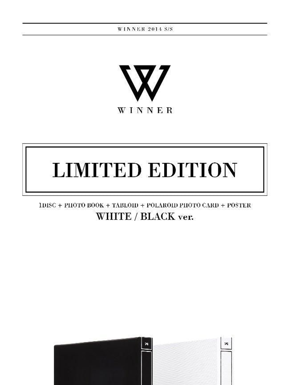 Альбом WINNER - 2014 SS Debut Album Limited Edition 2 Version SET
