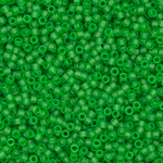 Японский бисер TOHO Round 15/0 (№7F), прозрачный матовый