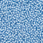 Японский бисер TOHO Round 15/0 (№933), окрашенный изнутри прозрачный