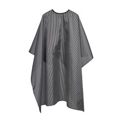 Парикмахерская накидка Harizma, 140х160см, черная в полоску (h10866B)